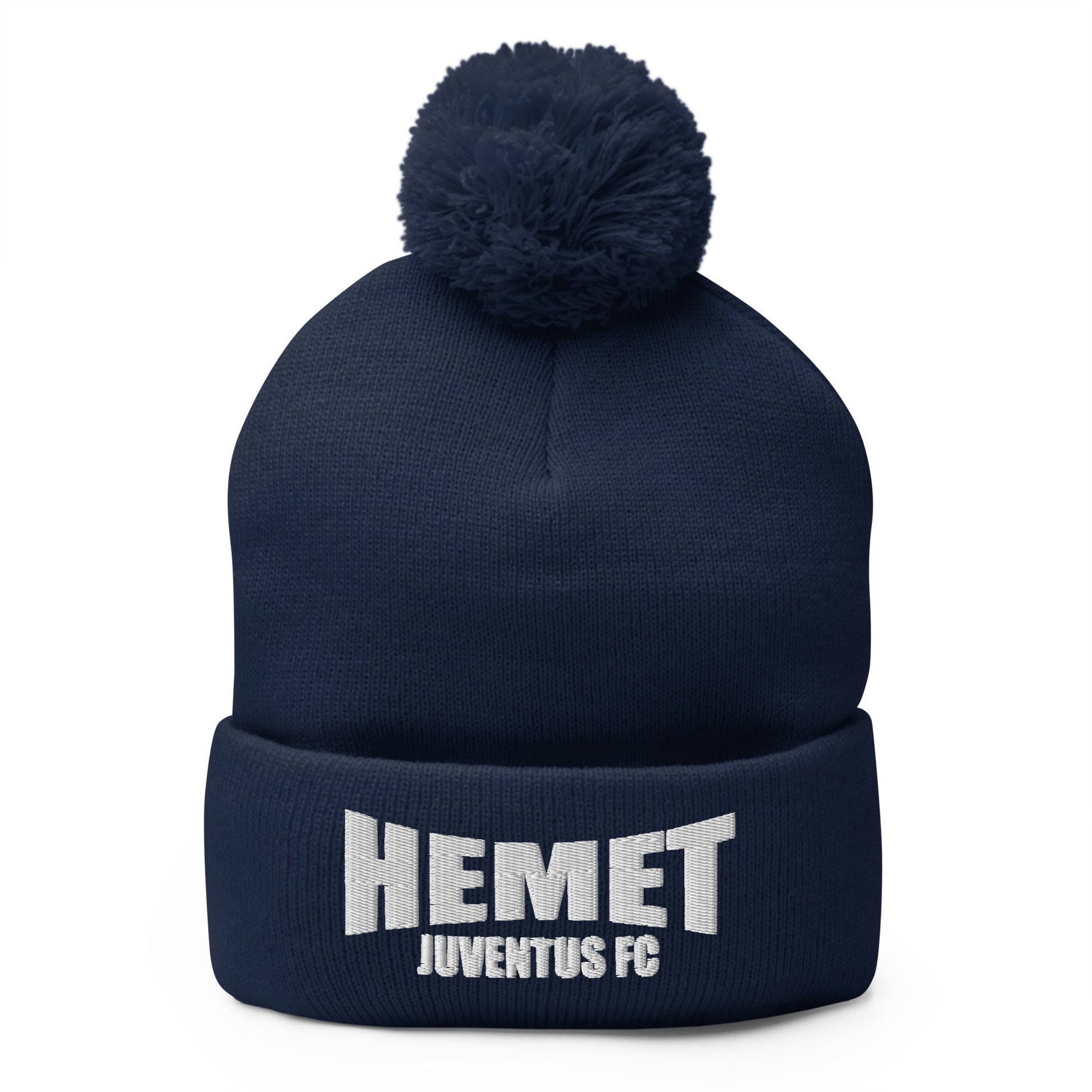 Pom-Pom Beanie | Hemet Juventus | Crest Logo