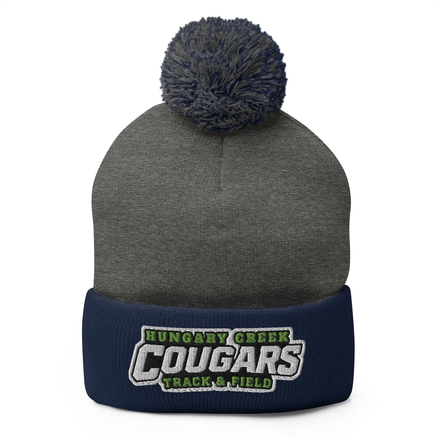 Pom - Pom Beanie | Hungary Creek Cougar | Shield Logo