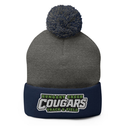 Pom - Pom Beanie | Hungary Creek Cougar | Shield Logo
