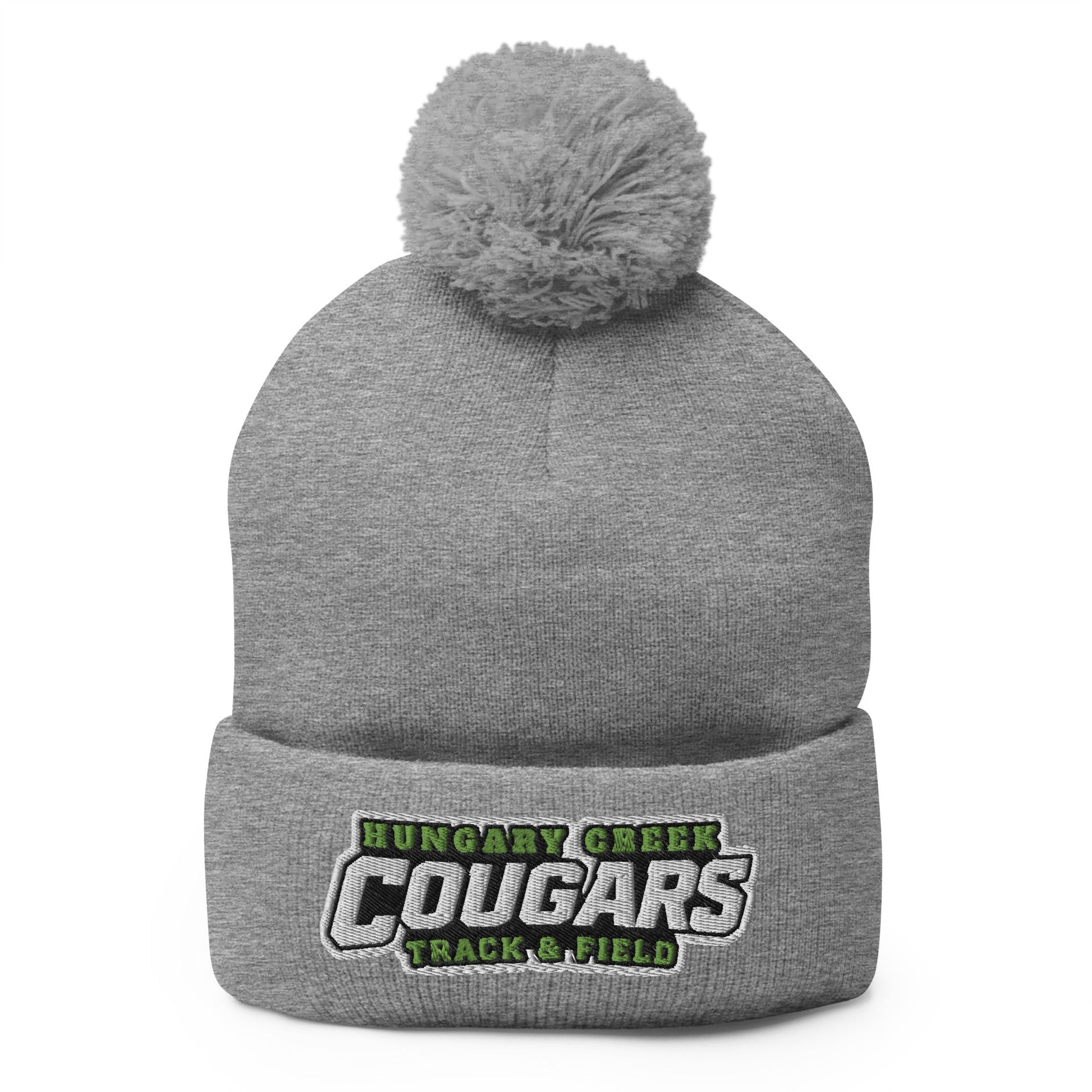 Pom - Pom Beanie | Hungary Creek Cougar | Shield Logo