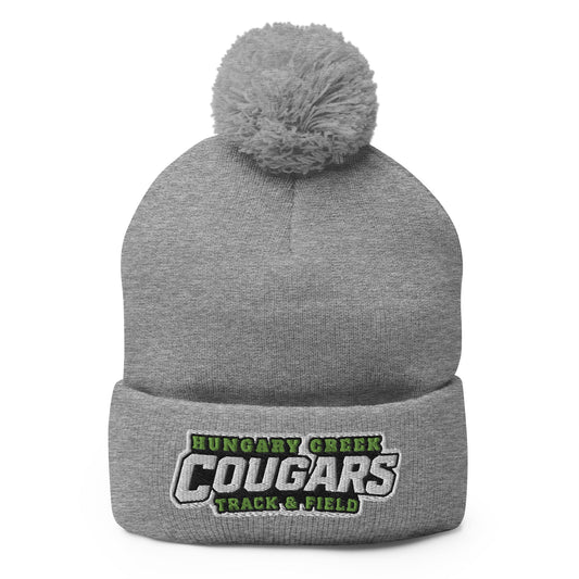 Pom - Pom Beanie | Hungary Creek Cougar | Shield Logo