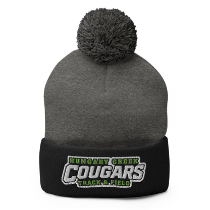 Pom - Pom Beanie | Hungary Creek Cougar | Shield Logo
