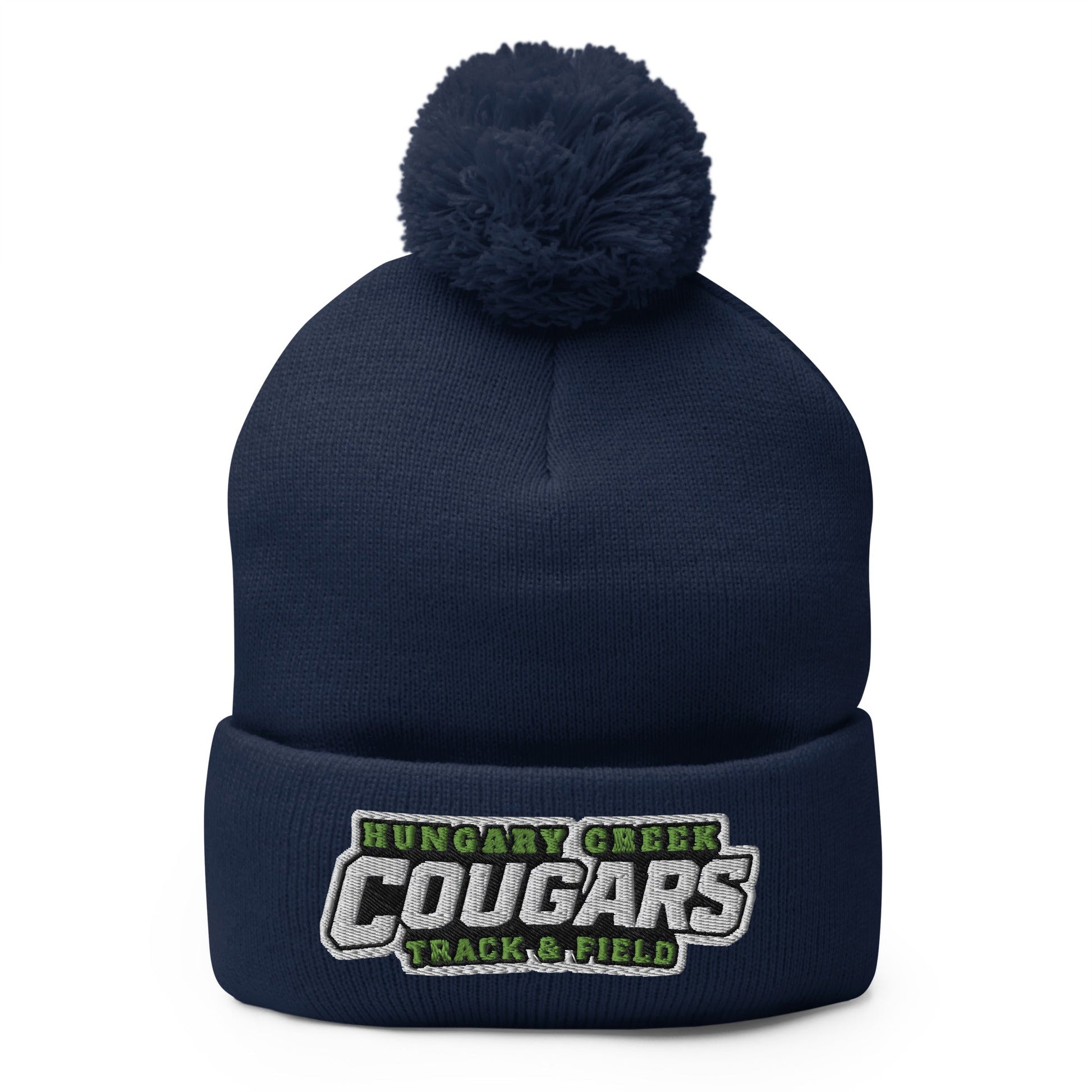 Pom - Pom Beanie | Hungary Creek Cougar | Shield Logo