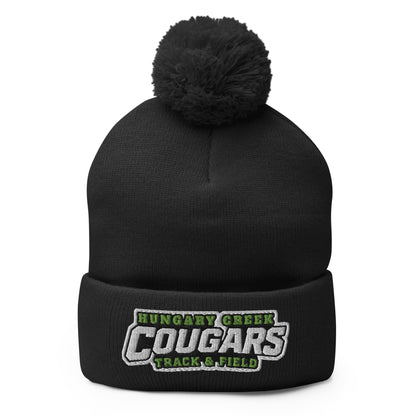Pom - Pom Beanie | Hungary Creek Cougar | Shield Logo