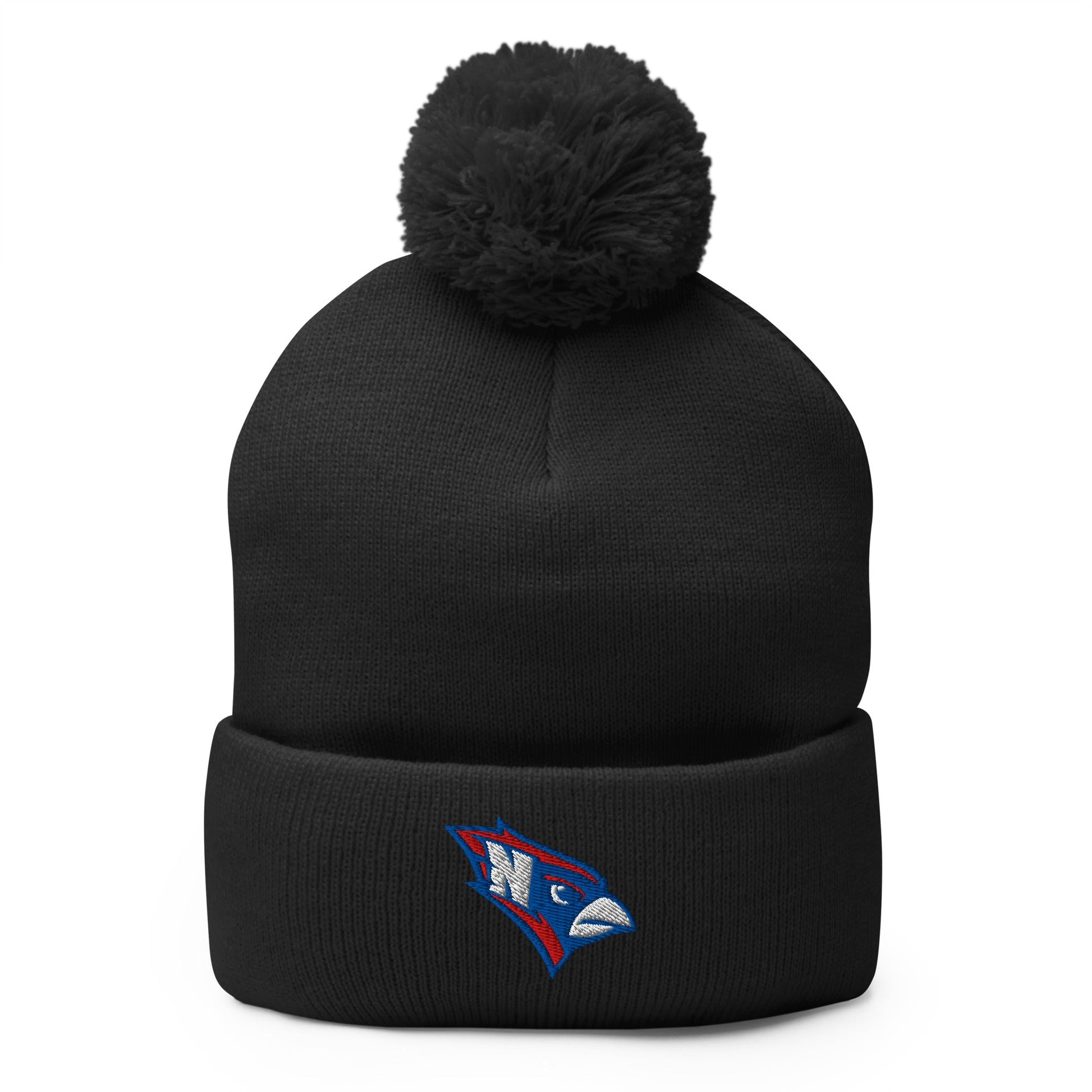 Pom - Pom Beanie | Hunter | Mascot Logo