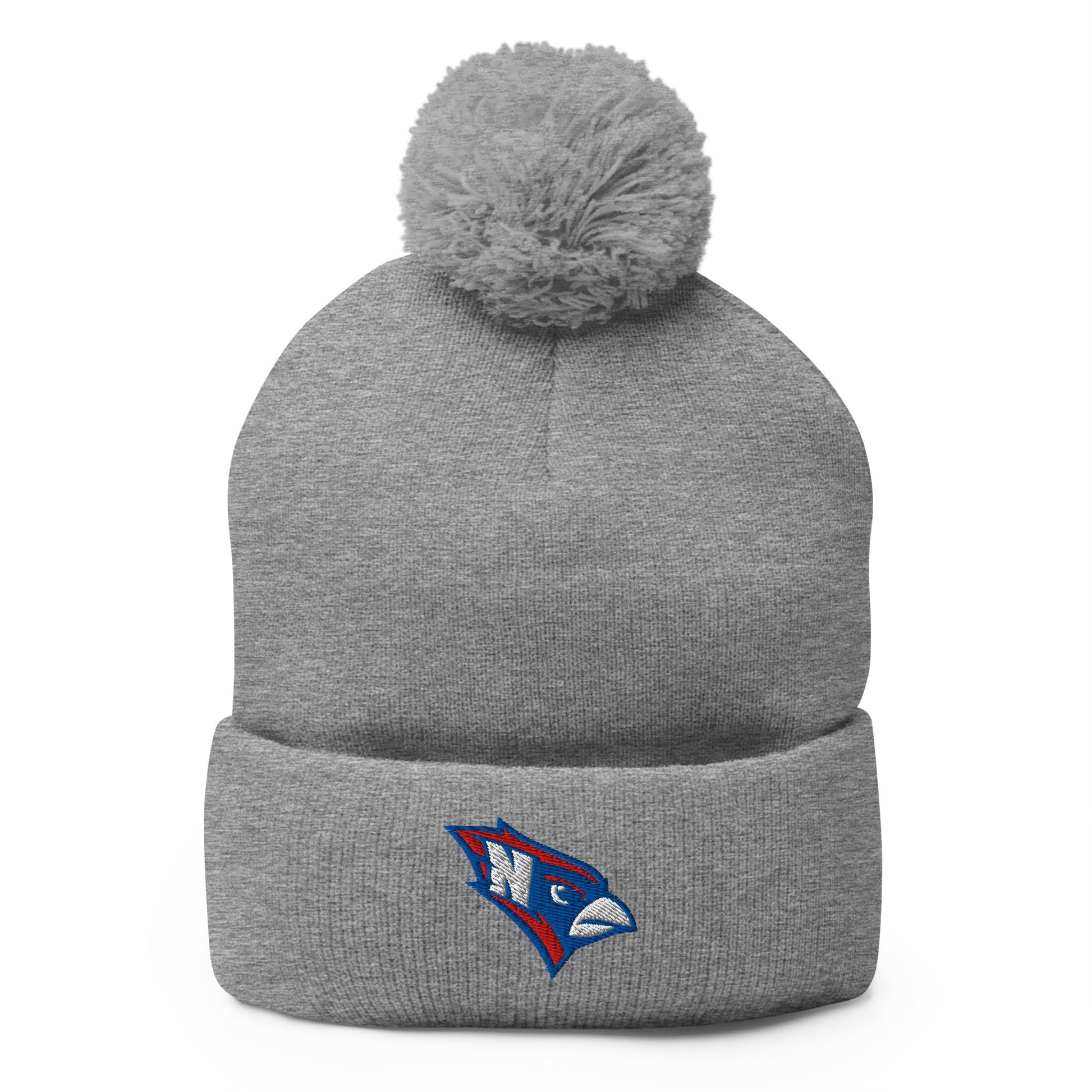 Pom - Pom Beanie | Hunter | Mascot Logo