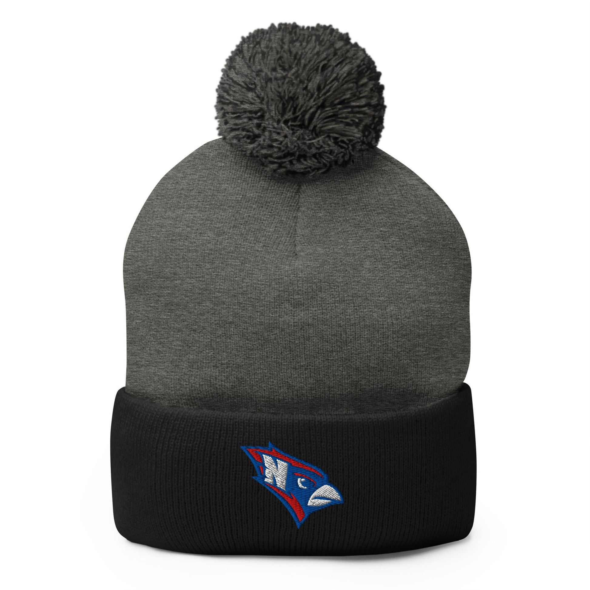 Pom - Pom Beanie | Hunter | Mascot Logo