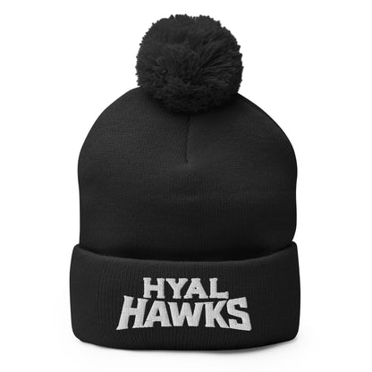Pom-Pom Beanie | HYAL Hawks | Script Logo