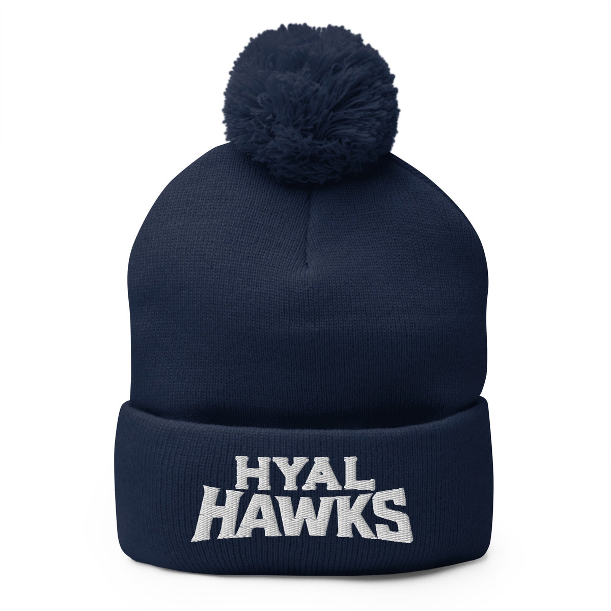 Pom-Pom Beanie | HYAL Hawks | Script Logo