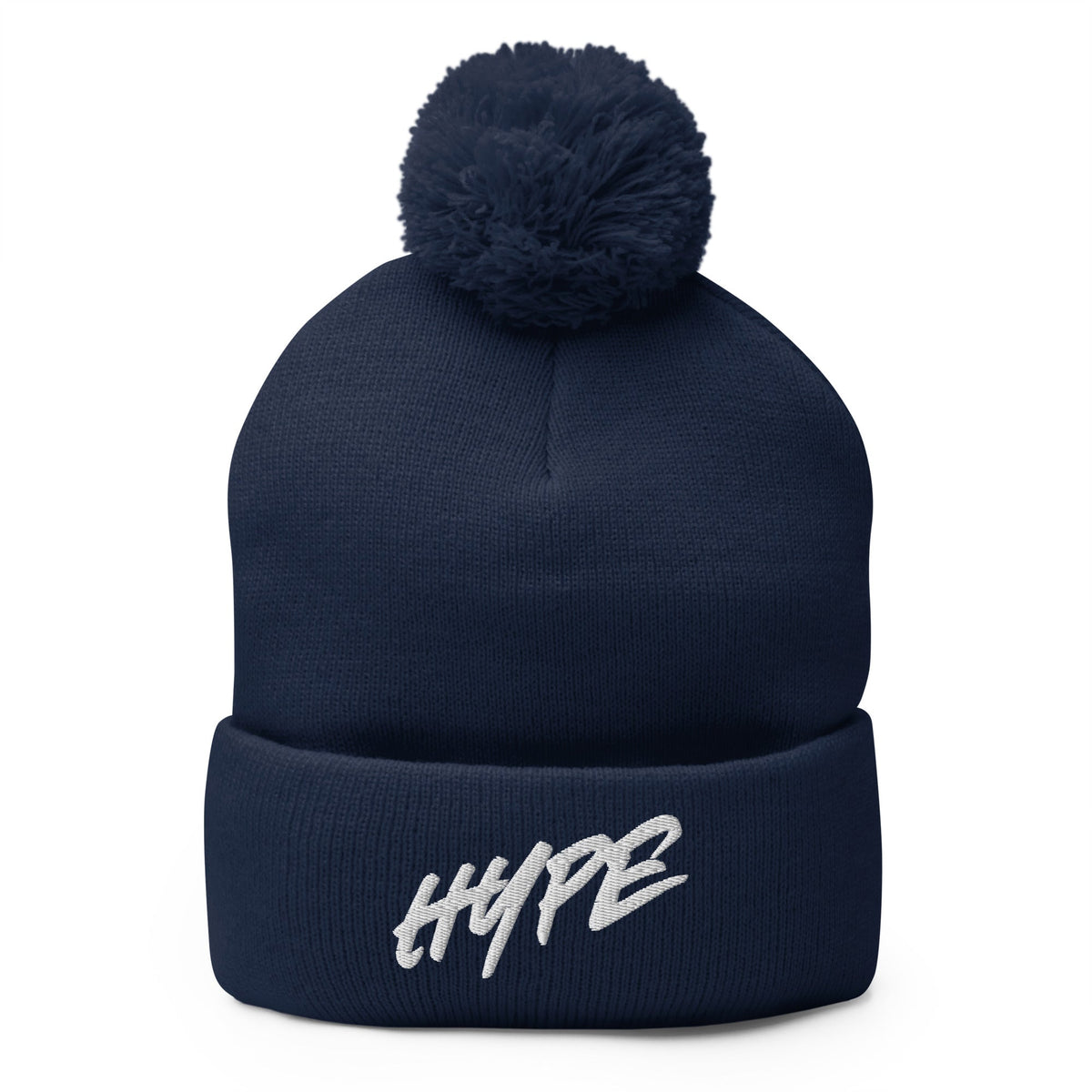 Pom-Pom Beanie | Hype Baseball Club | Crest Logo