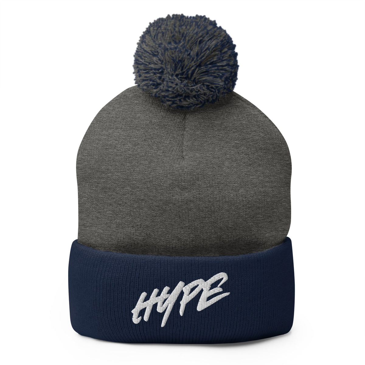 Pom-Pom Beanie | Hype Baseball Club | Crest Logo