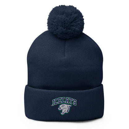 Pom - Pom Beanie | Ice Cats