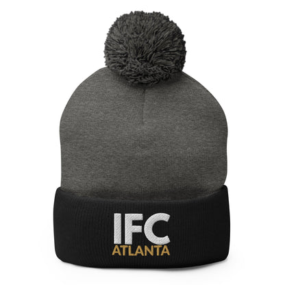 Pom - Pom Beanie | IFC Atlanta | IFC Logo