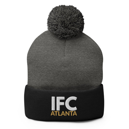 Pom - Pom Beanie | IFC Atlanta | IFC Logo