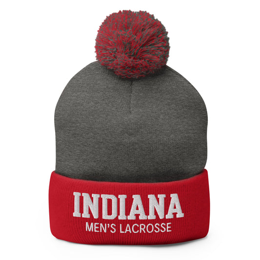 Pom - Pom Beanie | Indiana University Lacrosse