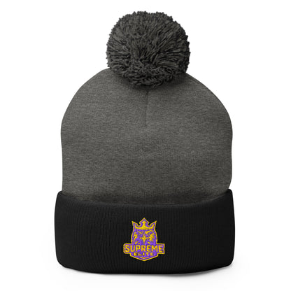 Pom - Pom Beanie | Iron eagle | Elite Logo