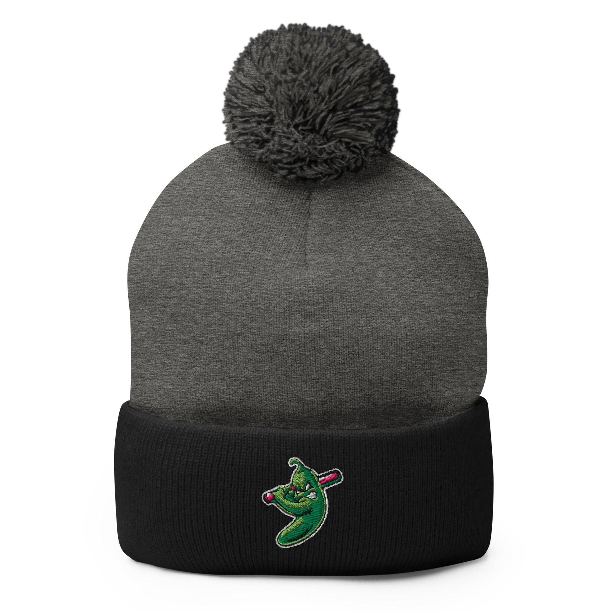 Pom - Pom Beanie | Jalapenos Baseball