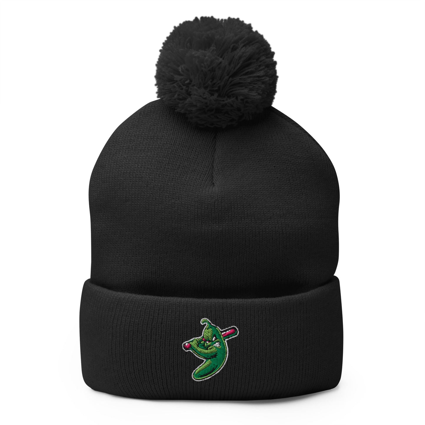 Pom - Pom Beanie | Jalapenos Baseball