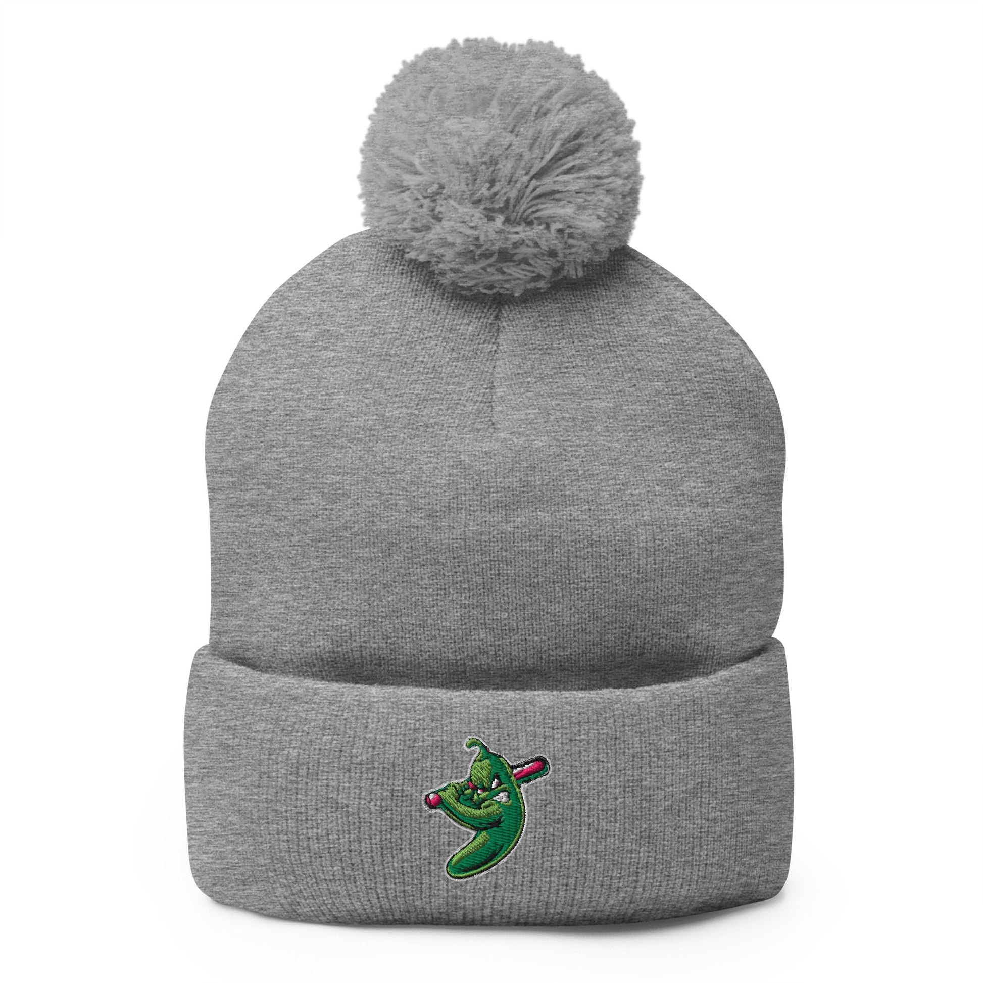 Pom - Pom Beanie | Jalapenos Baseball