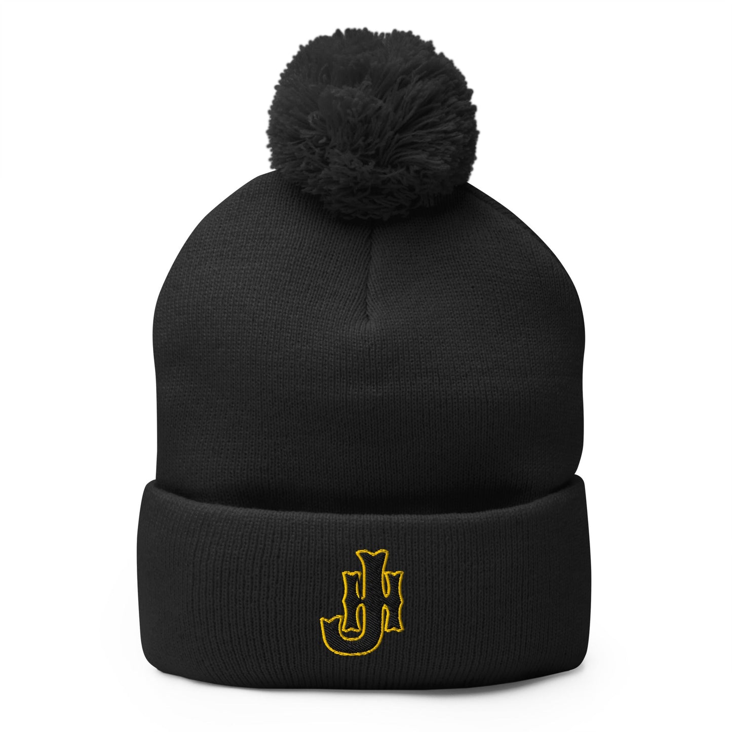 Pom - Pom Beanie | Joanna Hornets | JH Logo