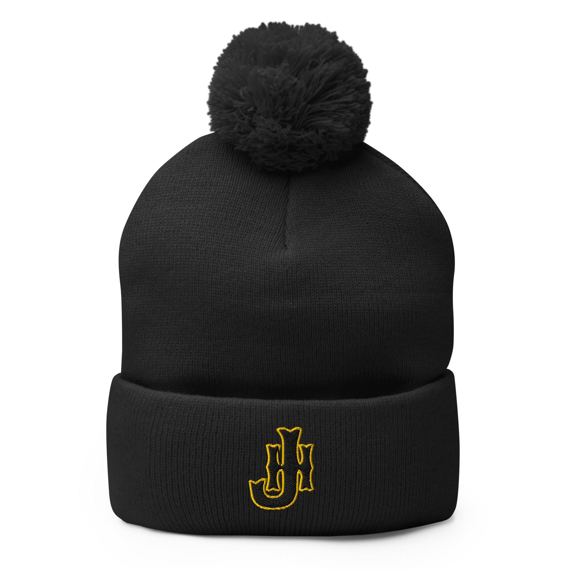 Pom - Pom Beanie | Joanna Hornets | JH Logo