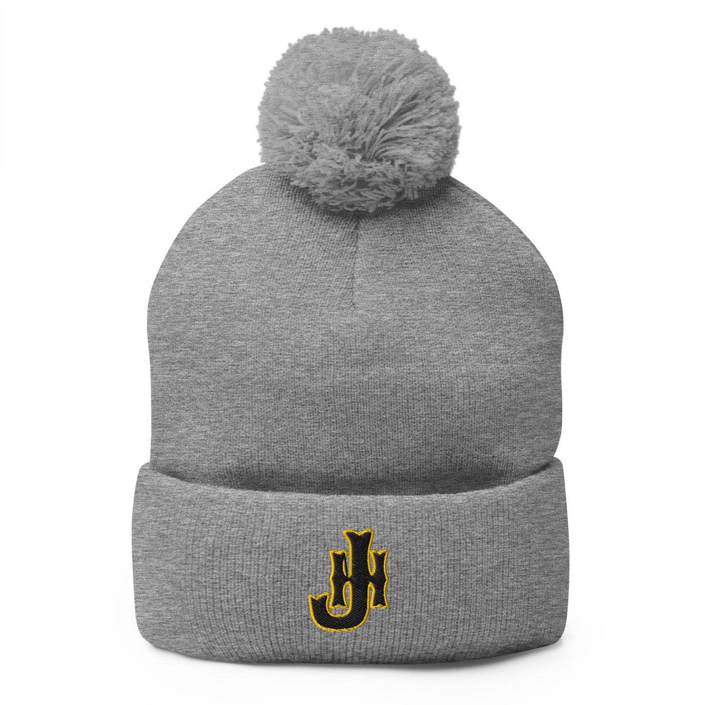 Pom - Pom Beanie | Joanna Hornets | JH Logo