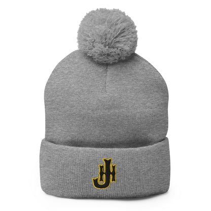 Pom - Pom Beanie | Joanna Hornets | JH Logo