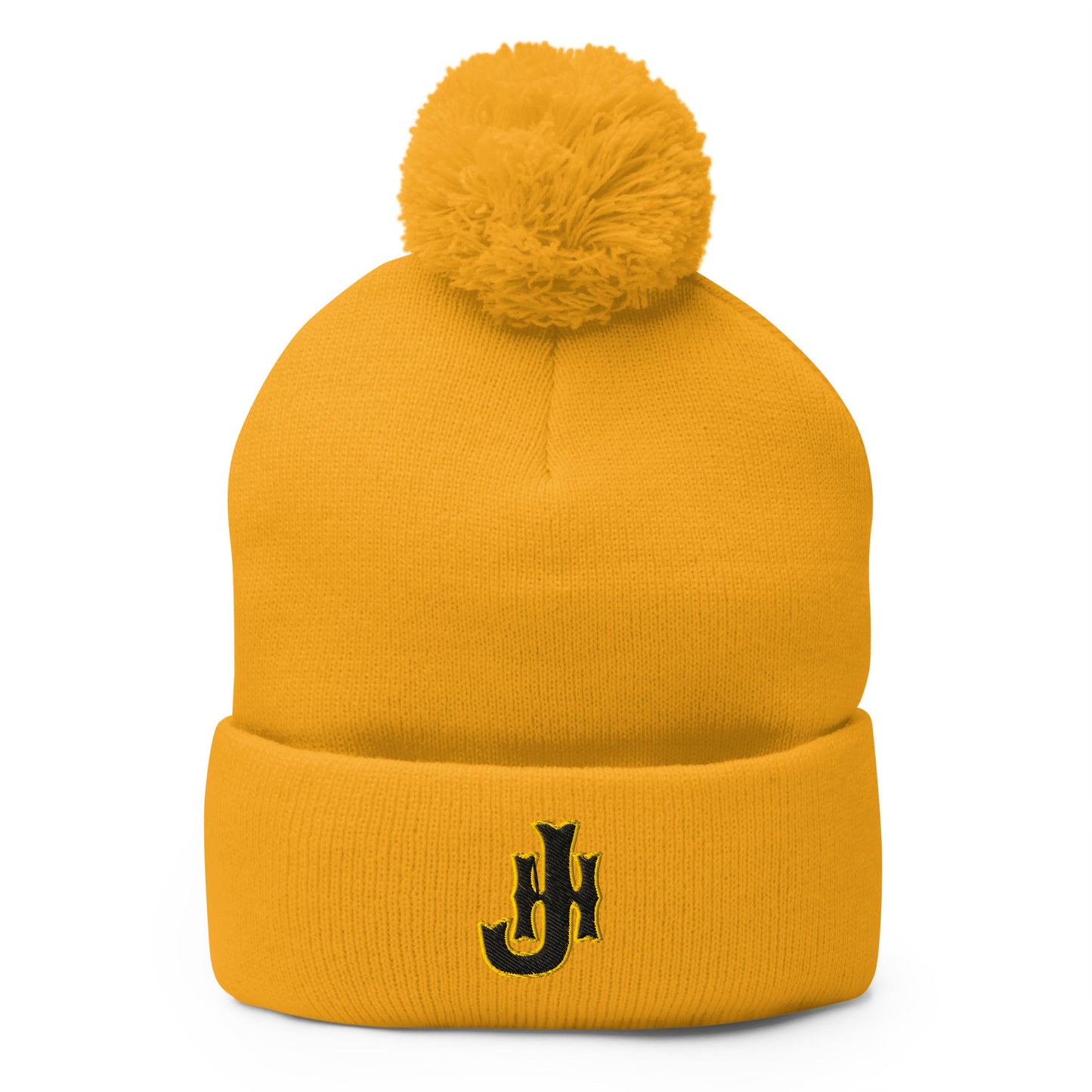 Pom - Pom Beanie | Joanna Hornets | JH Logo