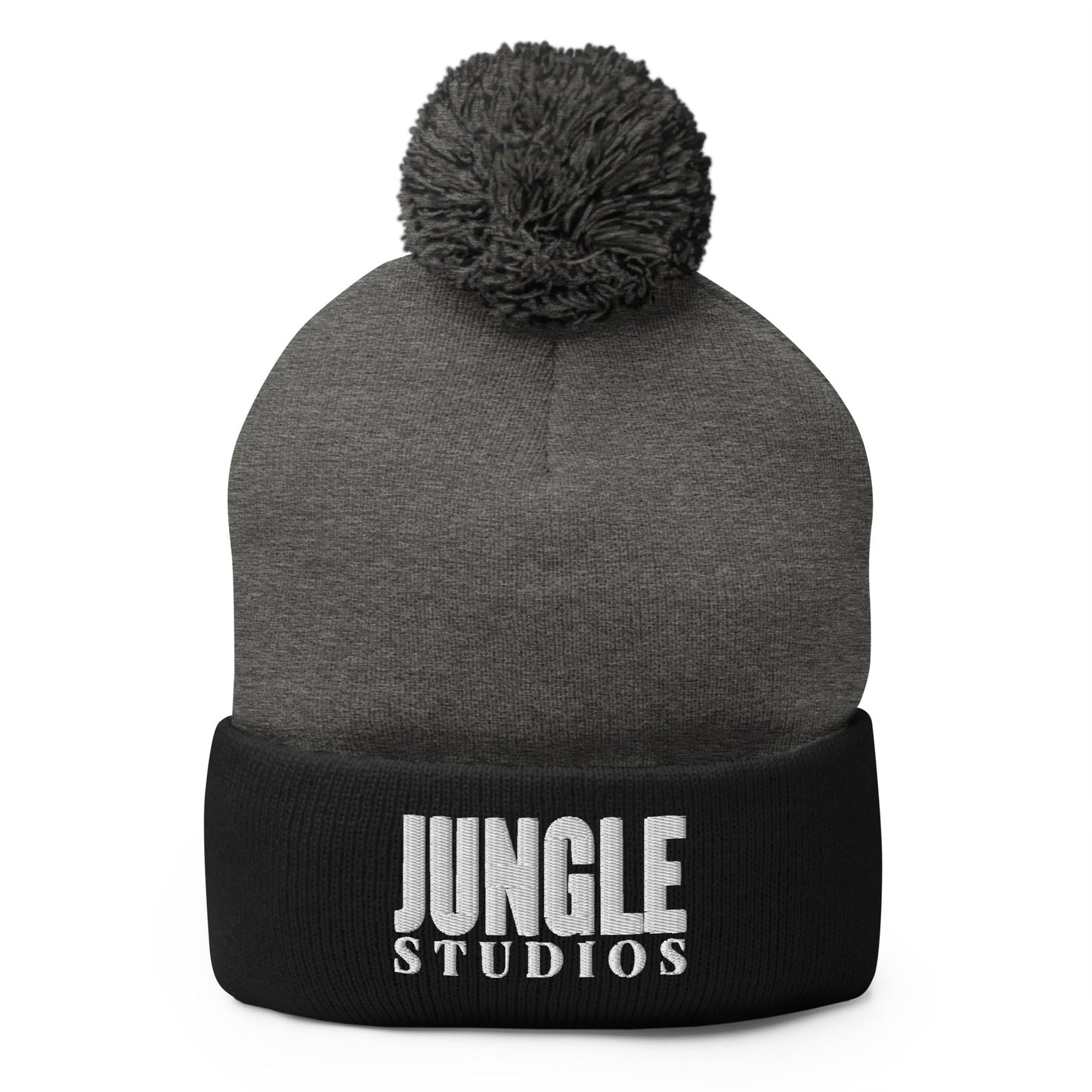 Pom-Pom Beanie | Jungle Studios | Script Logo