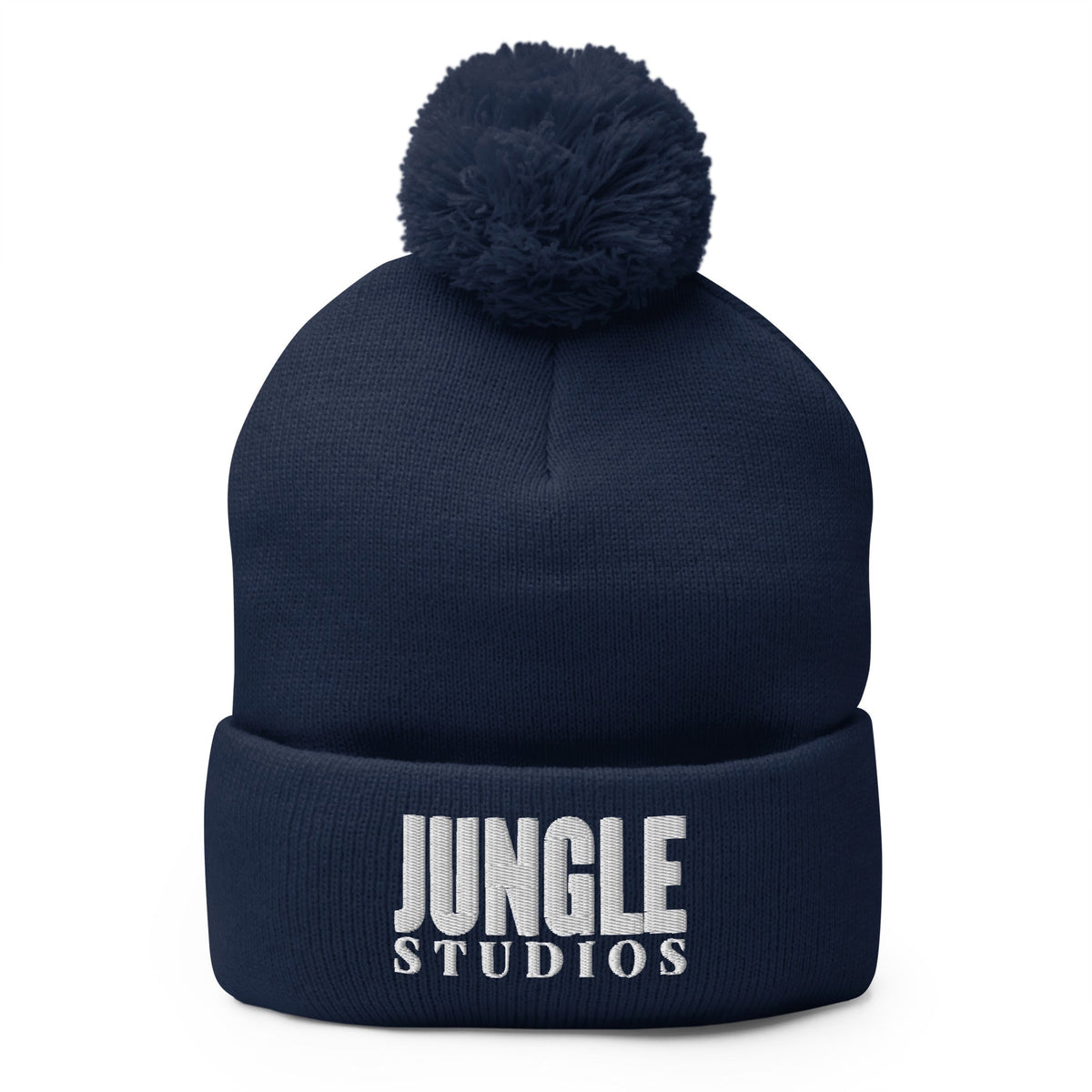 Pom-Pom Beanie | Jungle Studios | Script Logo
