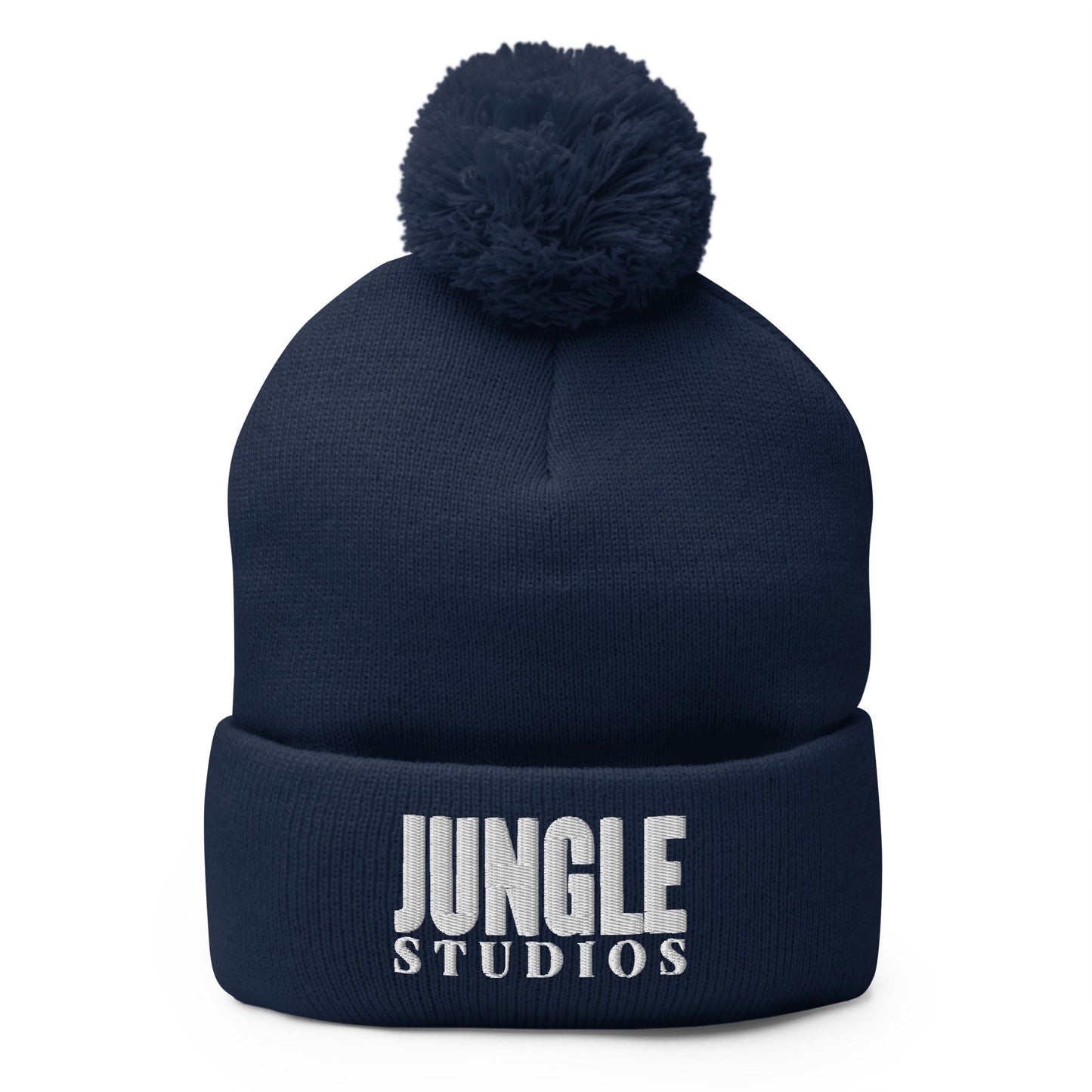 Pom-Pom Beanie | Jungle Studios | Script Logo