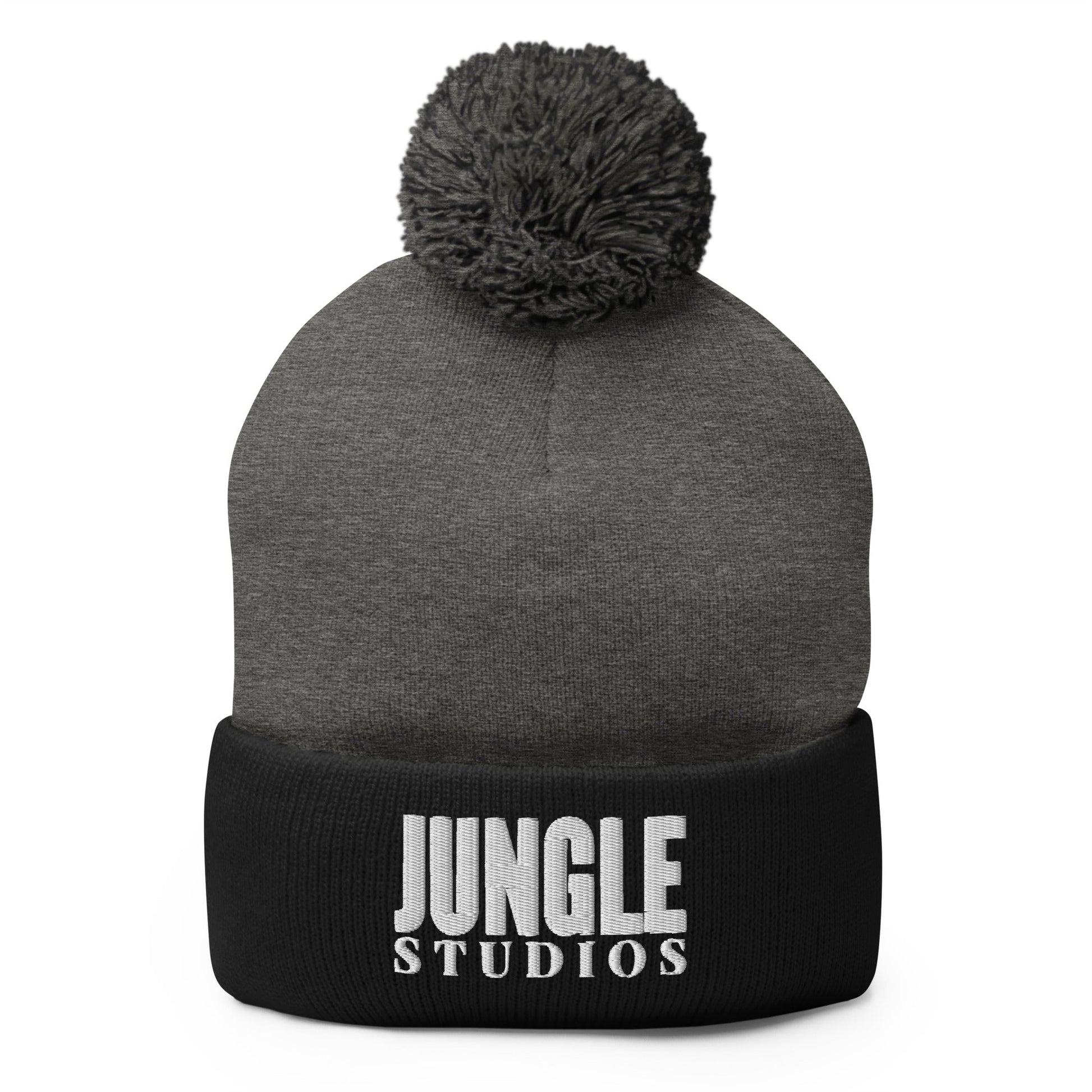 Pom-Pom Beanie | Jungle Studios | Script Logo