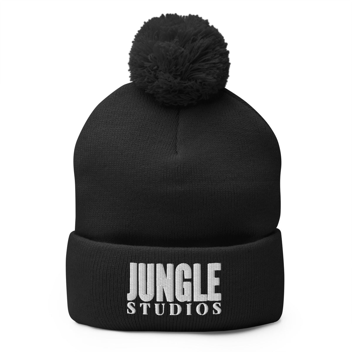 Pom-Pom Beanie | Jungle Studios | Script Logo