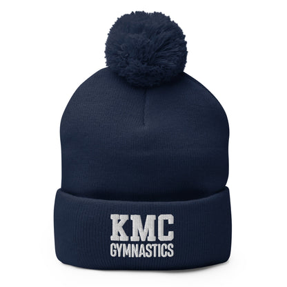 Pom-Pom Beanie | KMC Dance & Gymnastics | Crest Logo