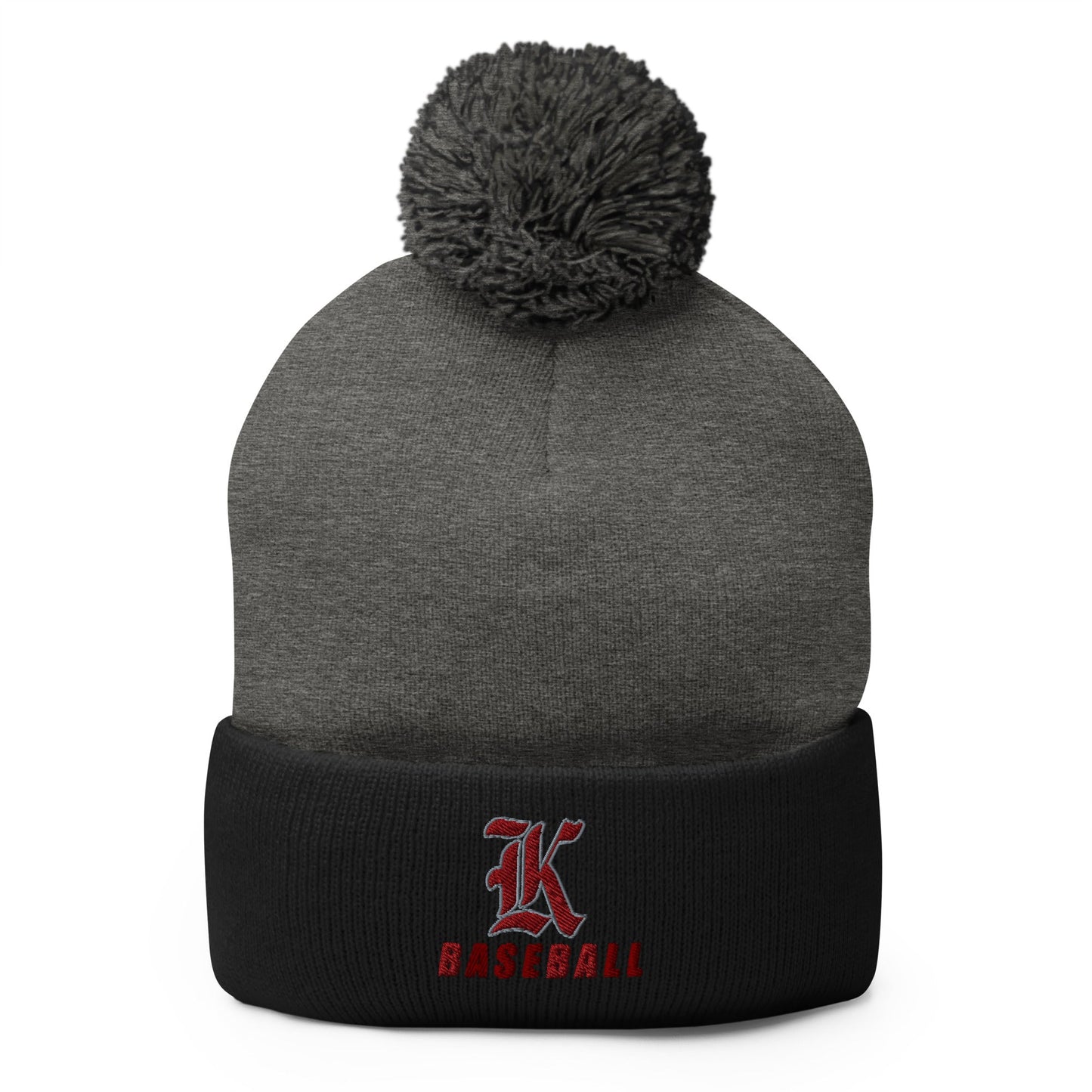 Pom - Pom Beanie | Kofa Baseball Booster Club | Vanguard Logo