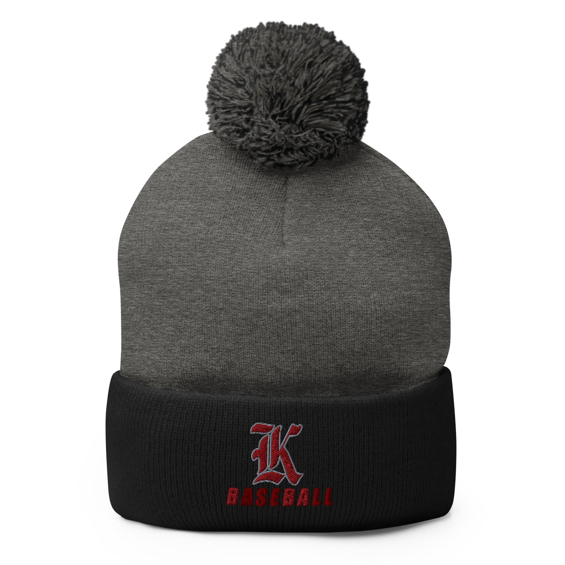 Pom - Pom Beanie | Kofa Baseball Booster Club | Vanguard Logo
