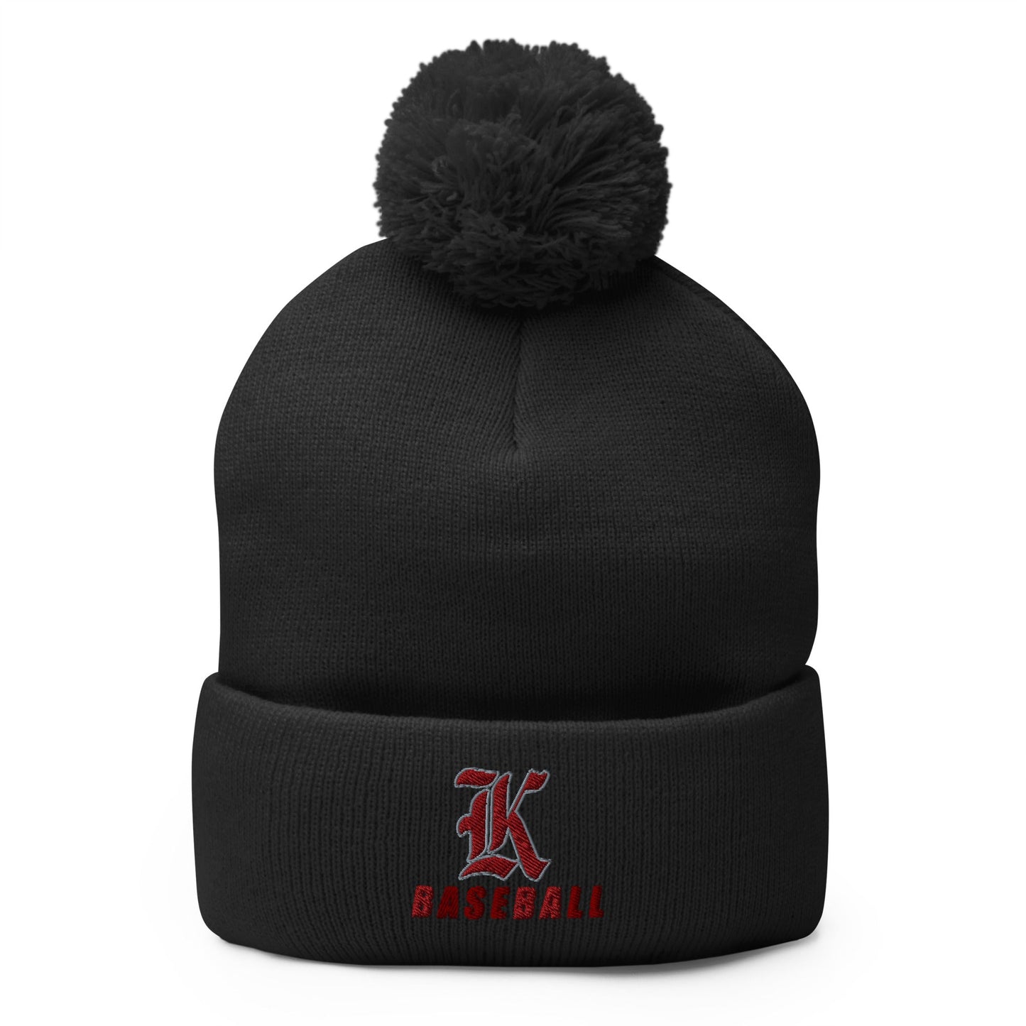 Pom - Pom Beanie | Kofa Baseball Booster Club | Vanguard Logo
