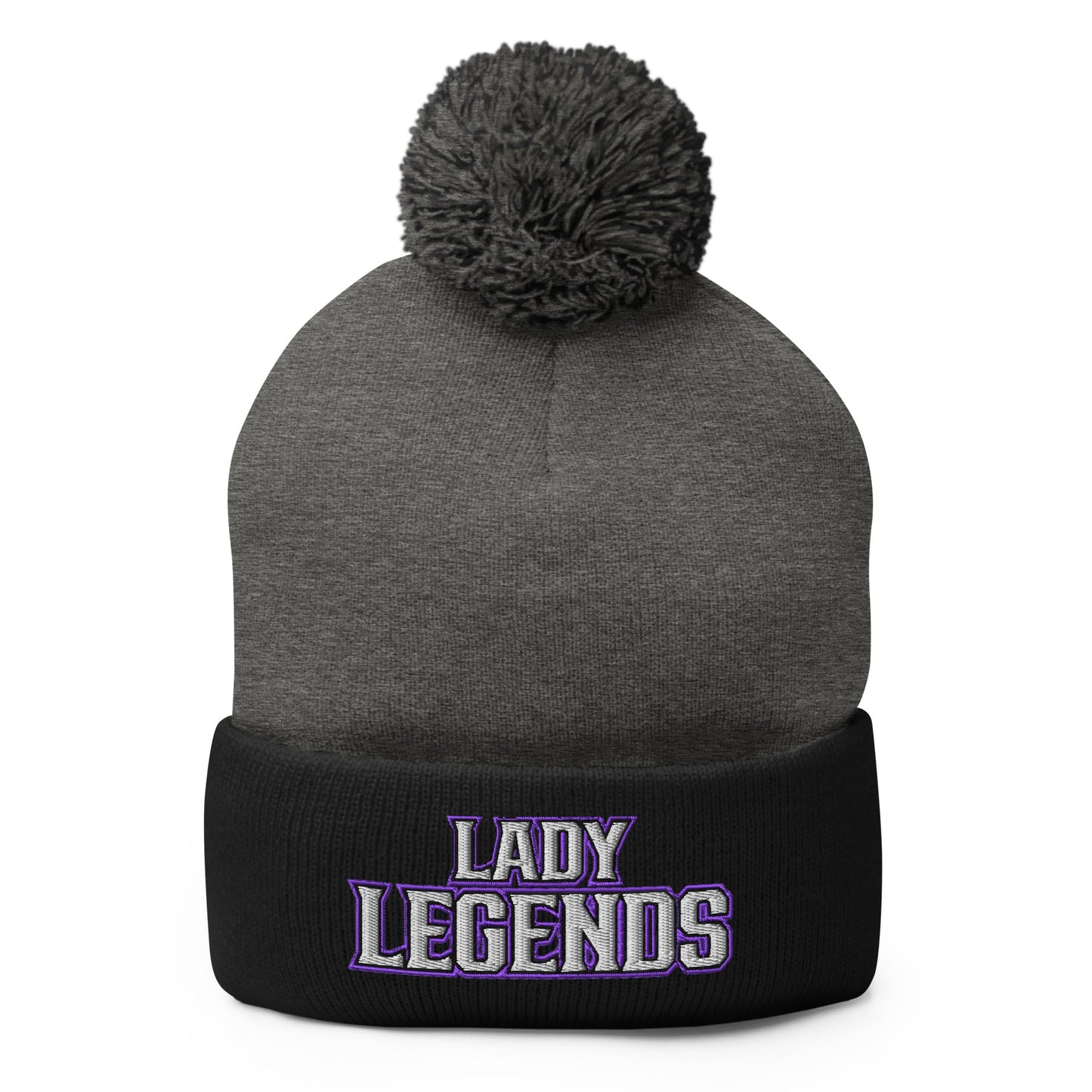 Pom - Pom Beanie | Lady Legends Volleyball | Script Logo