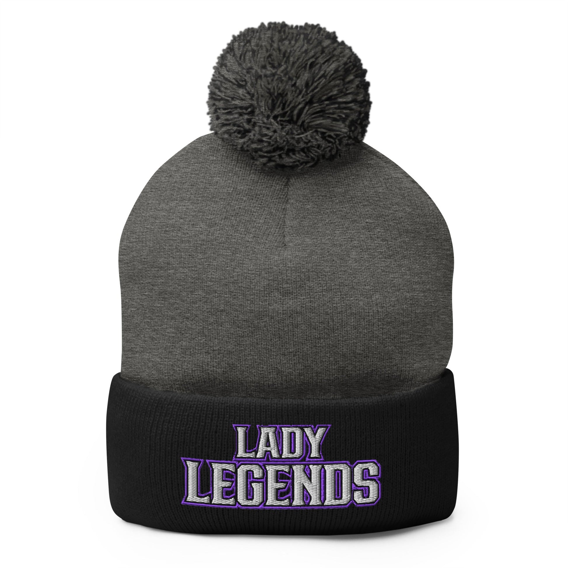 Pom - Pom Beanie | Lady Legends Volleyball | Script Logo