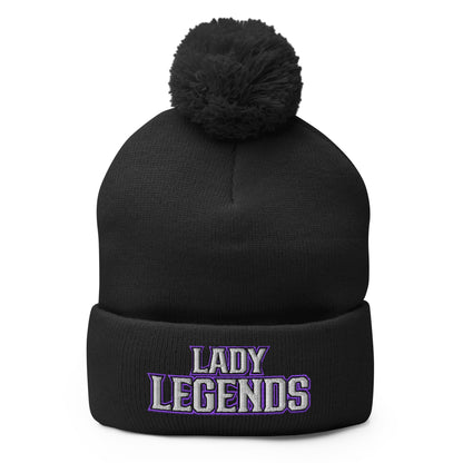 Pom - Pom Beanie | Lady Legends Volleyball | Script Logo