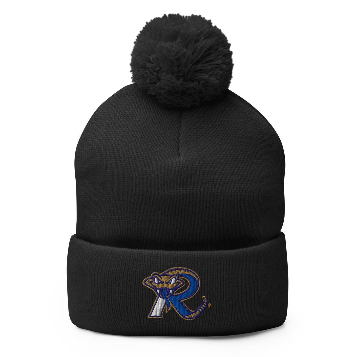 Pom - Pom Beanie | Lady Rattlers | Rattlers Logo