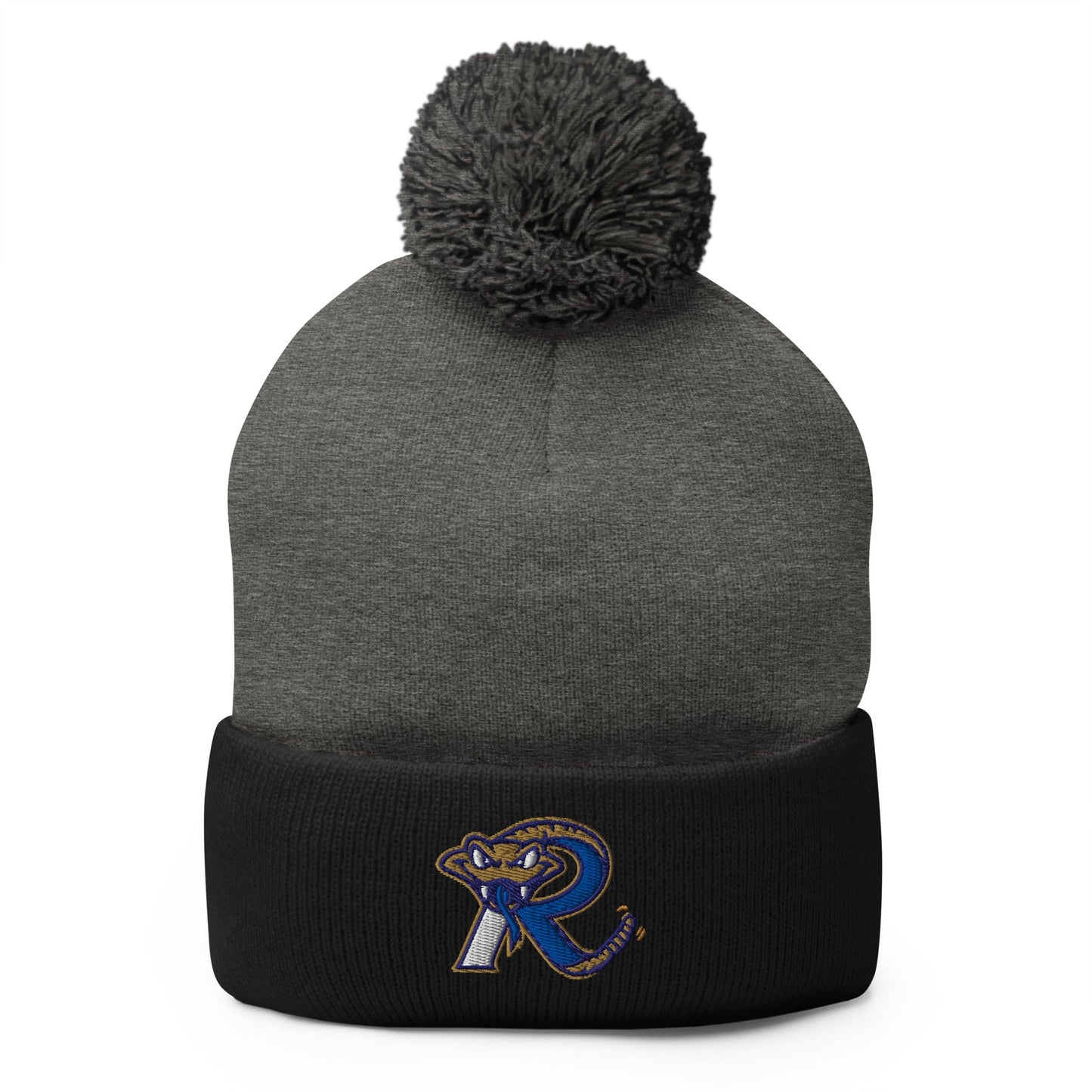 Pom - Pom Beanie | Lady Rattlers | Rattlers Logo