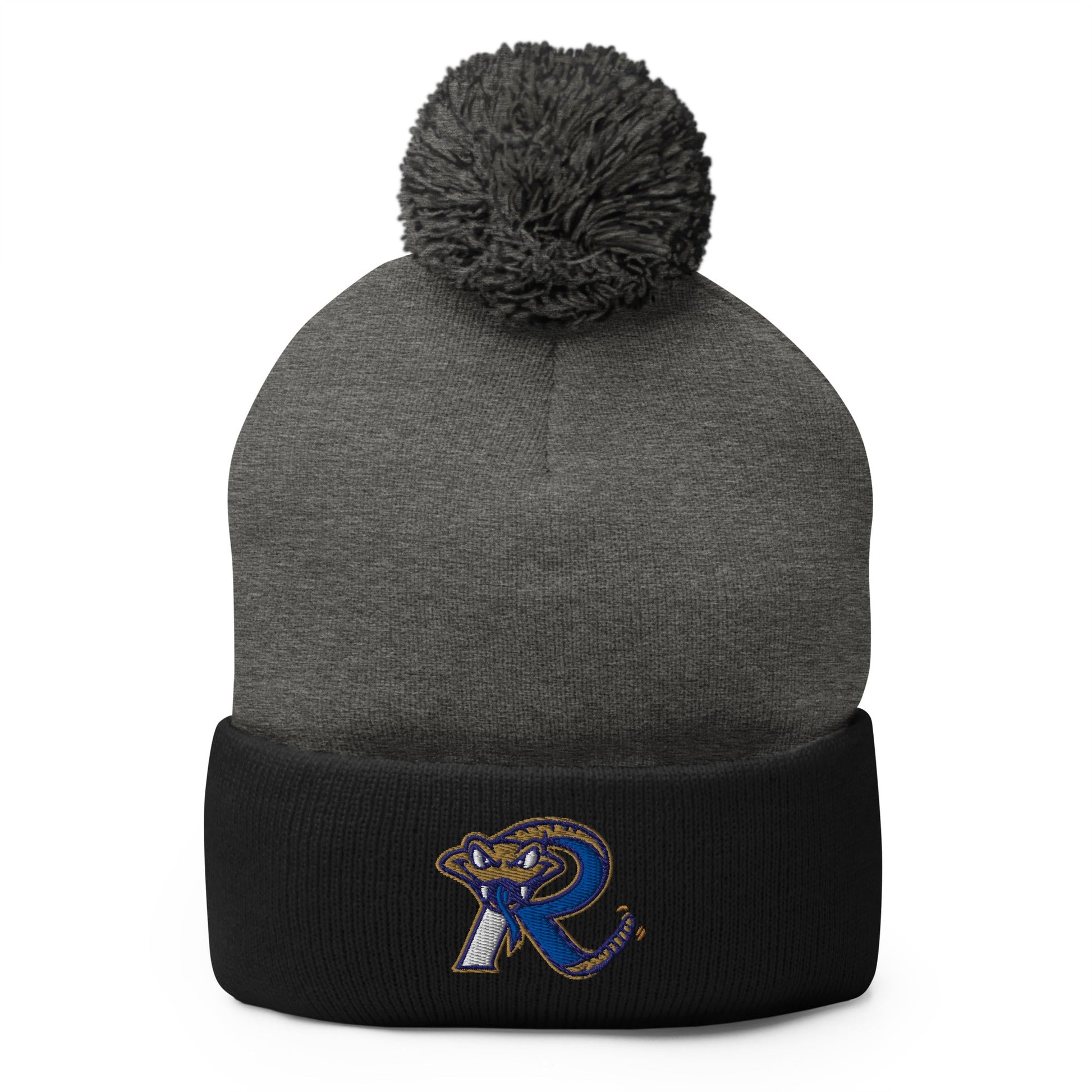 Pom - Pom Beanie | Lady Rattlers | Rattlers Logo