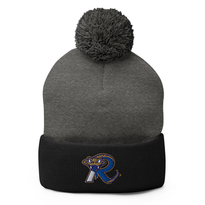 Pom - Pom Beanie | Lady Rattlers | Rattlers Logo