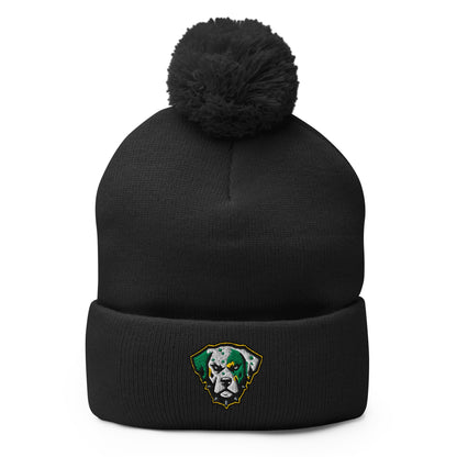 Pom - Pom Beanie | Lake Erie Power Pines | Mascot Logo