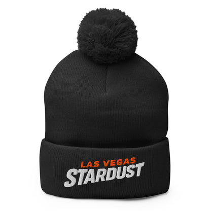 Pom - Pom Beanie | Las Vegas Stardust | Galactic Glide Logo