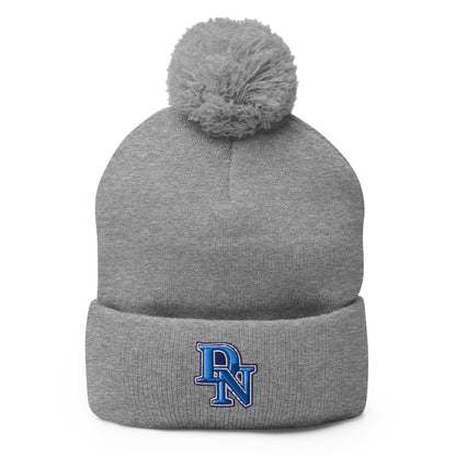 Pom - Pom Beanie | LI Dodgers Nation | Mark Logo