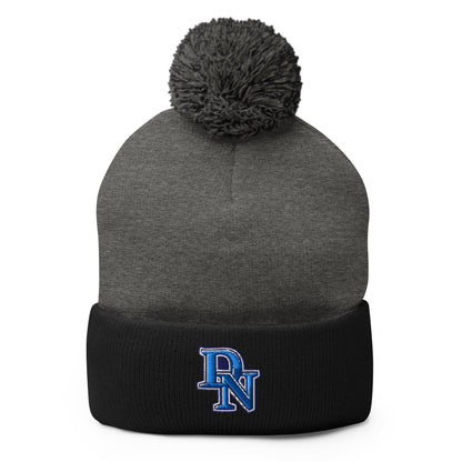 Pom - Pom Beanie | LI Dodgers Nation | Mark Logo