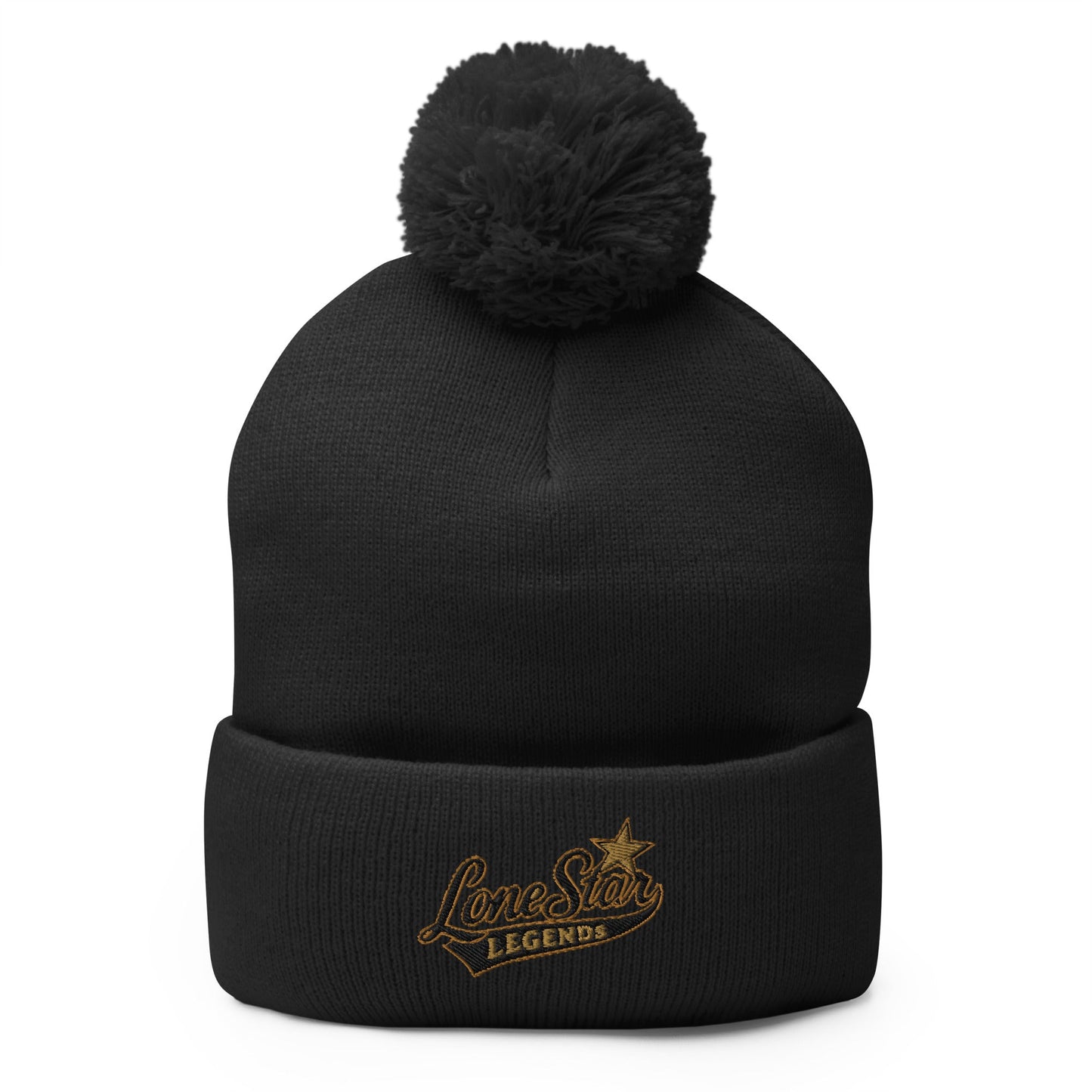 Pom - Pom Beanie | Lone Star legends | Script Logo