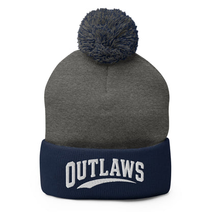 Pom-Pom Beanie | Louisiana Outlaws | Vanguard Logo